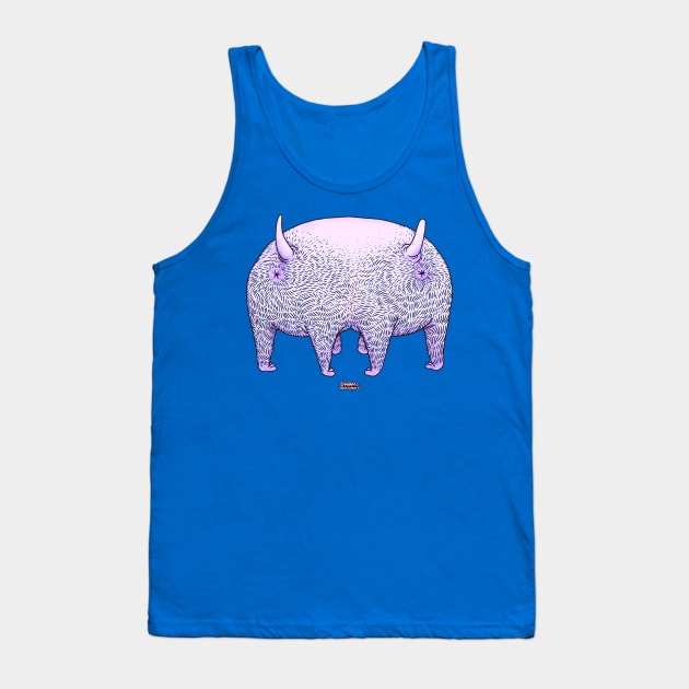 Anteater-butt Pooch Tank Top by tom af brockbrock